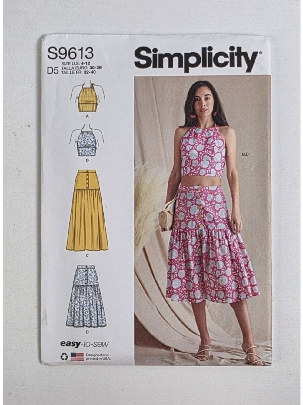 Simplicity Sewing Pattern, Uncut, S9613